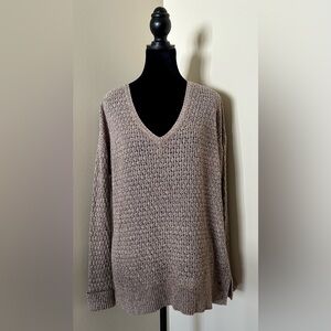 American Eagle Open Knit Wool Blend Sweater Sz S EUC